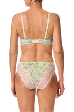Mint wire-free bra from Amoena with soft fabric and adjustable straps, available in AA cup sizes 12, 14, and 16.