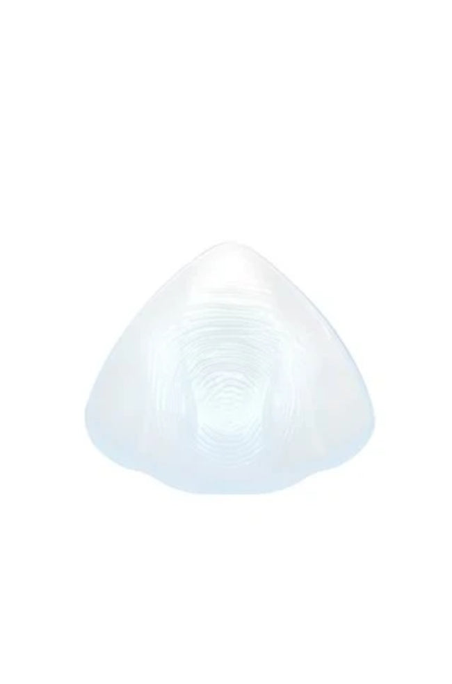 Amoena Aqua Wave Swim Form, size 8, clear water-resistant silicone mastectomy prosthesis