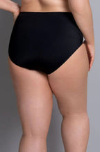 Lucia High Waist Brief in Black, size 12, featuring a smooth design and comfortable fit by Anita.