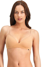 Smooth Skin wire-free bra in Tuscany color, featuring soft fabric and A cup sizes by Bendon.