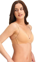 Smooth Skin wire-free bra in Tuscany color, featuring A cup sizes from Bendon, soft fabric, and seamless design.