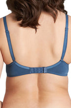 Teal Bendon Alice underwire T-shirt bra with adjustable straps, full coverage, size 16B