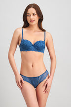 Sofia Underwire Bra (Moroccan Blue)