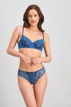 Sofia Underwire Bra (Moroccan Blue)