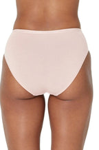 Bendon Body Cotton High Cut Brief in Icy Pink, size S, soft cotton underwear with high cut design and comfortable fit.