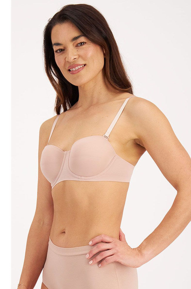 Luminous Strapless Bra (Nude)