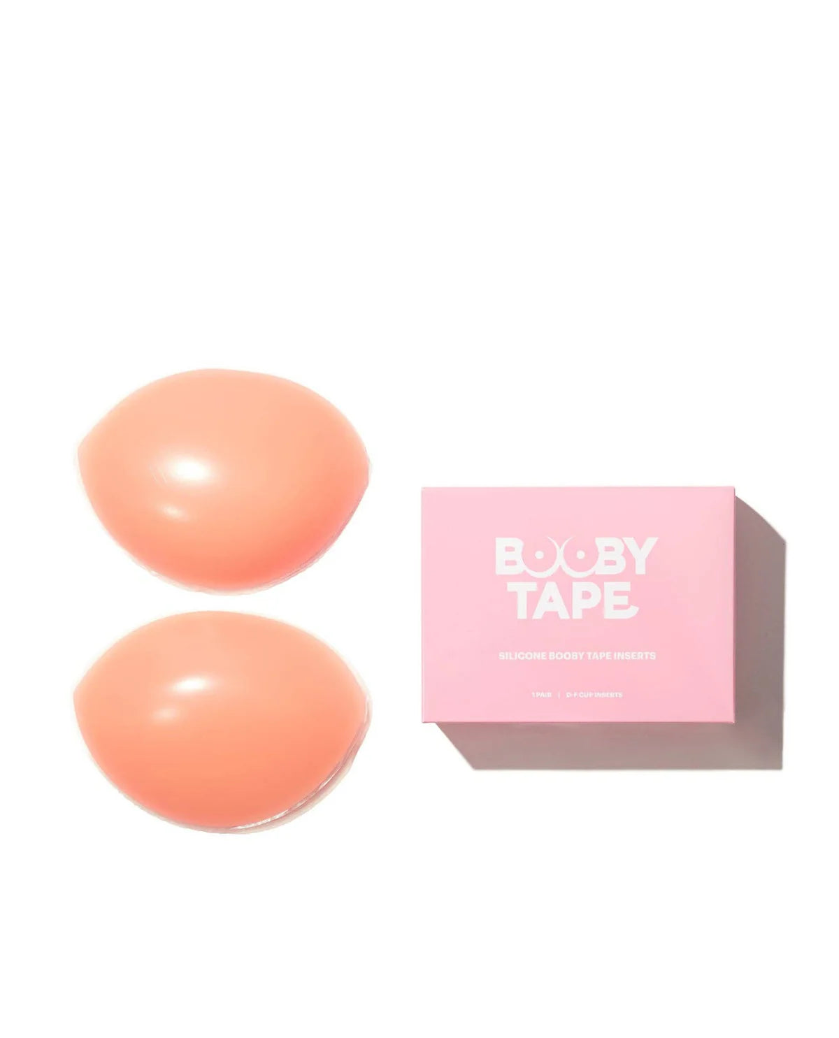 Silicone booby tape inserts, accessories for enhancing cleavage, designed for seamless fit and comfort.
