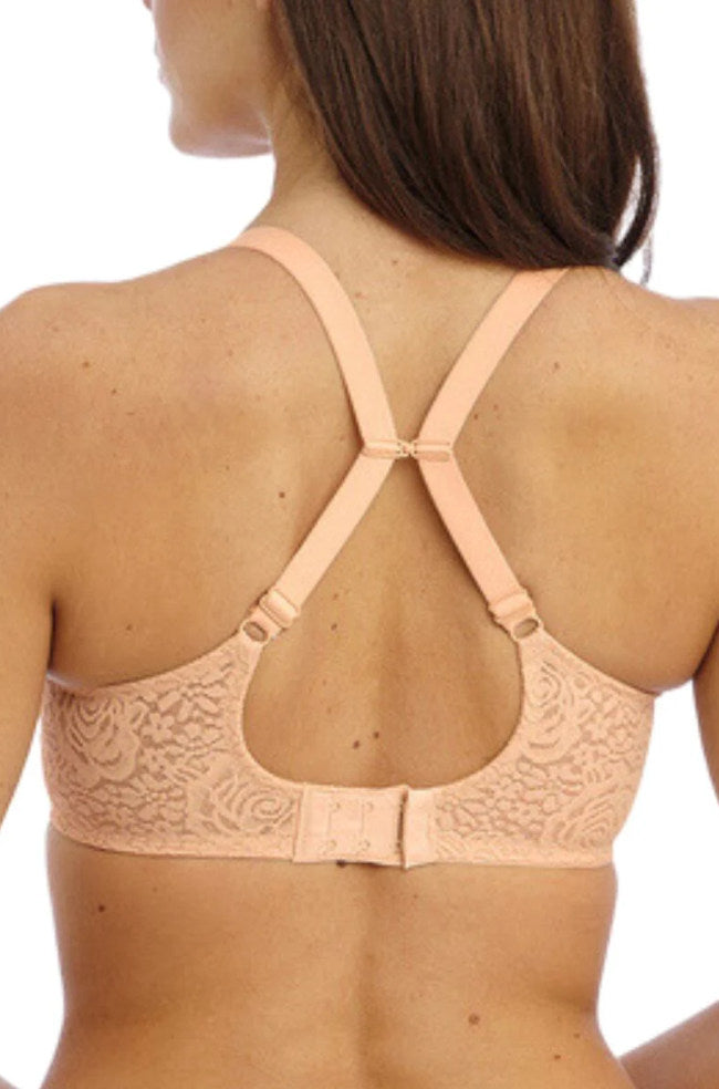 Halo Lace (Almost Apricot) Available in sizes 16C and 12D only
