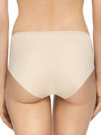 Corin Virginia Free Cut Deep Brief in nude, seamless women's underwear with a comfortable fit and smooth skin-tone finish.