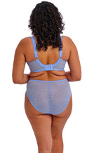 Cornflower blue Lucie UW bra by ELOMI, size 16FF, featuring underwire and supportive design.