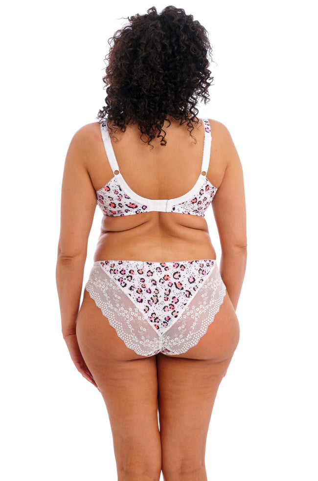 Elomi Rumble Brazilian brief in soft fabric, featuring a stylish cut and available in sizes 12, 14, and 16.
