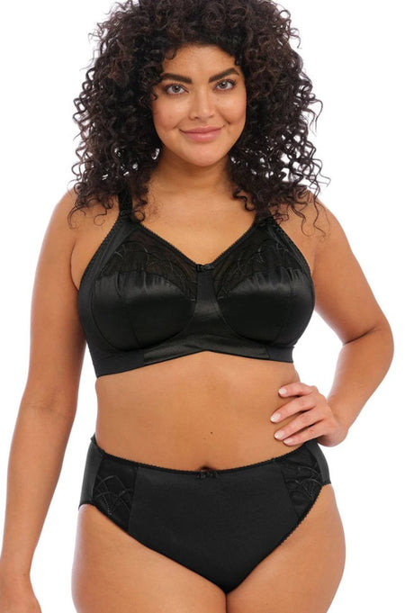 Essential Lace UW Balconette Bra (Black)