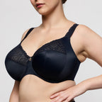 Salerno Full Cup Bra Underwire (Midnight)