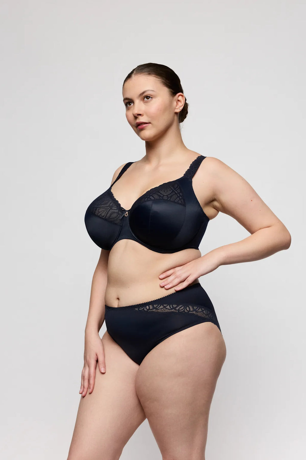 Salerno Full Cup Bra Underwire (Midnight)