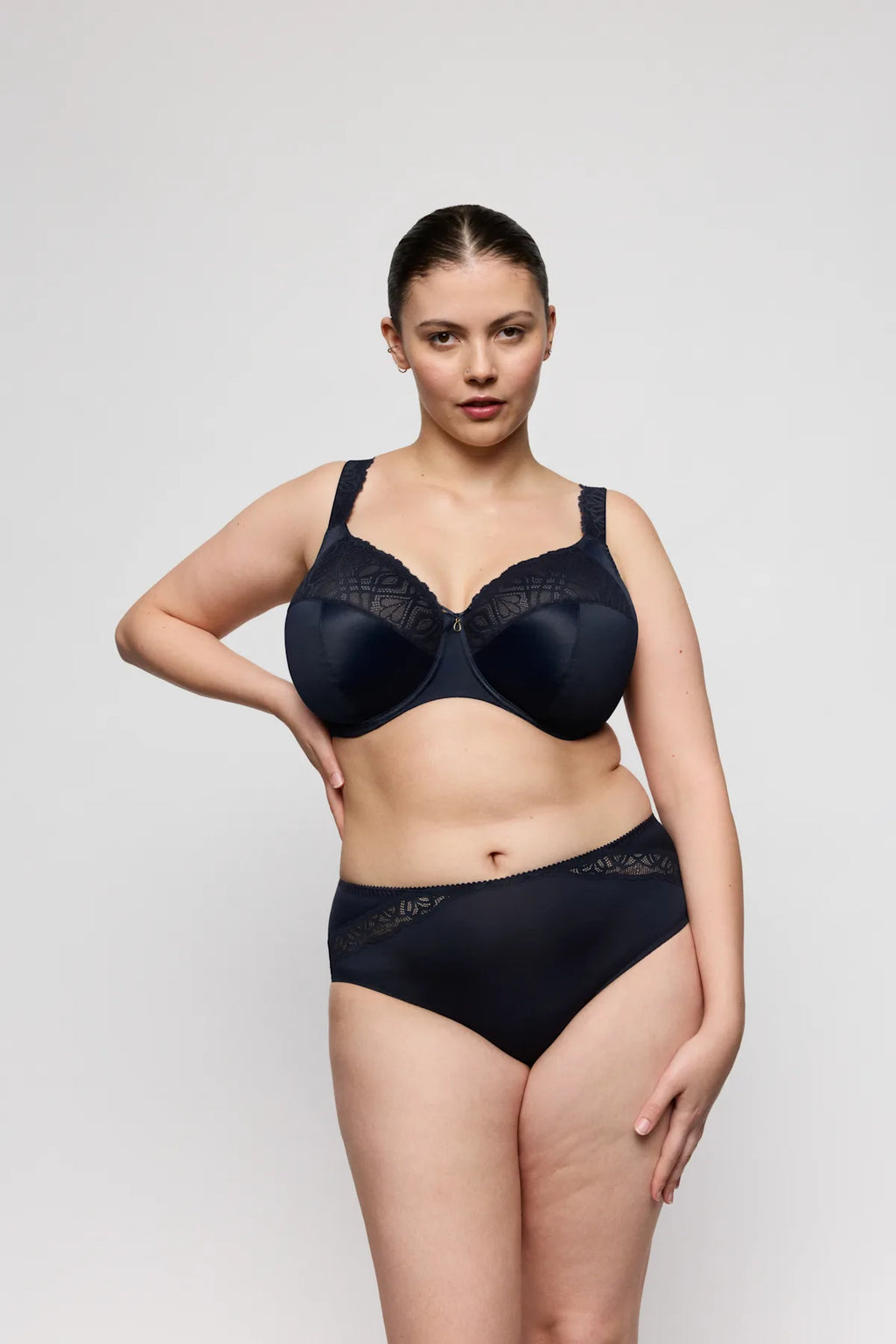 Salerno Full Cup Bra Underwire (Midnight)