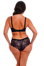 FANTASIE Emmaline UW padded plunge bra in midnight blue, featuring smooth cups and supportive design for a comfortable fit.