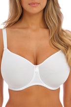 White Fantasie Rebecca Essentia UW T-shirt bra with contouring, available in D cup sizes 12, 14, and 16