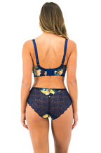 Navy brief shorts from Fantasie, size S, with soft fabric and stylish, comfortable fit.