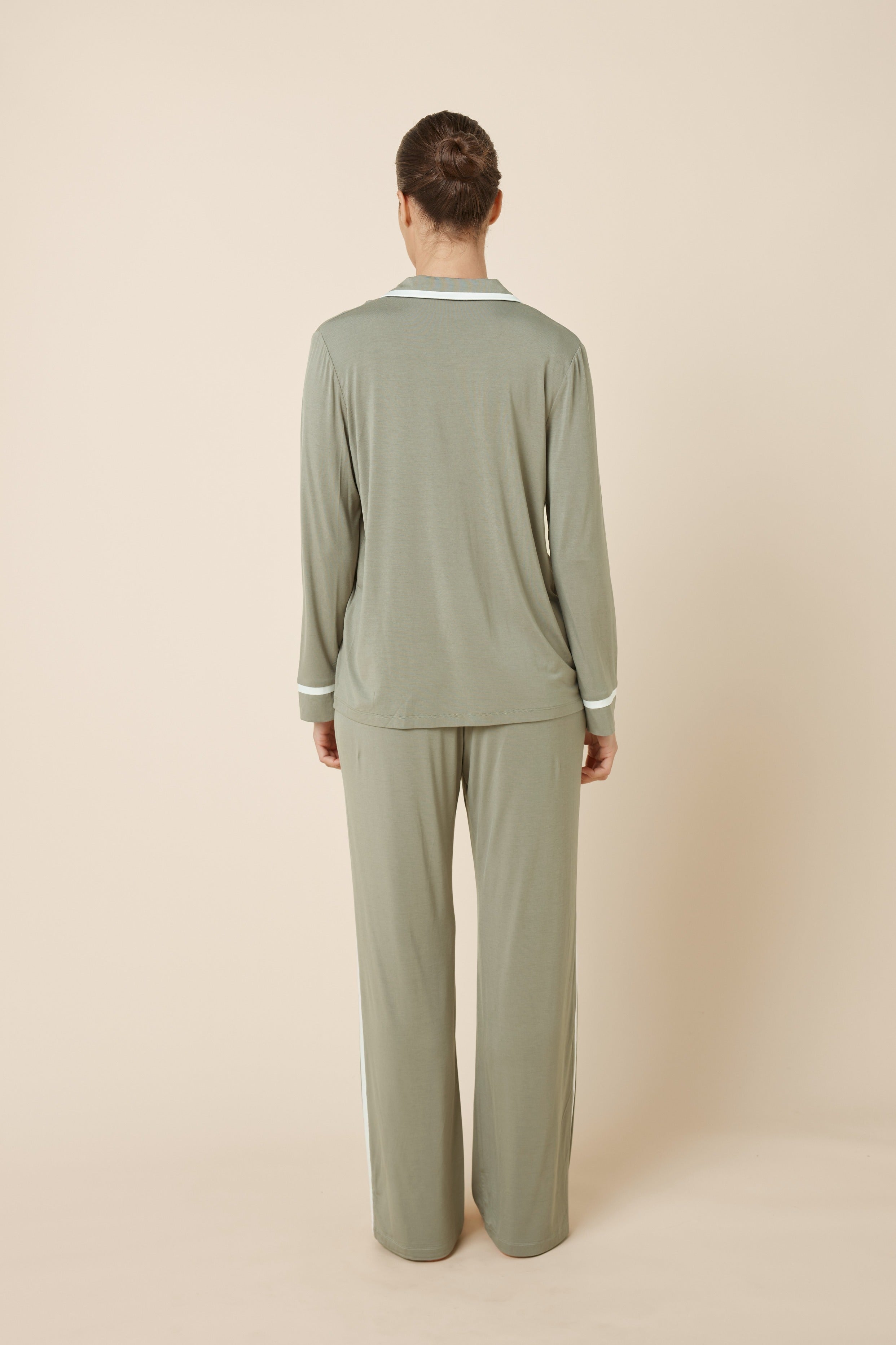 Grace Bamboo sleepwear pajama set by Ginger Lily, featuring comfortable bamboo fabric and relaxed fit for restful nights.