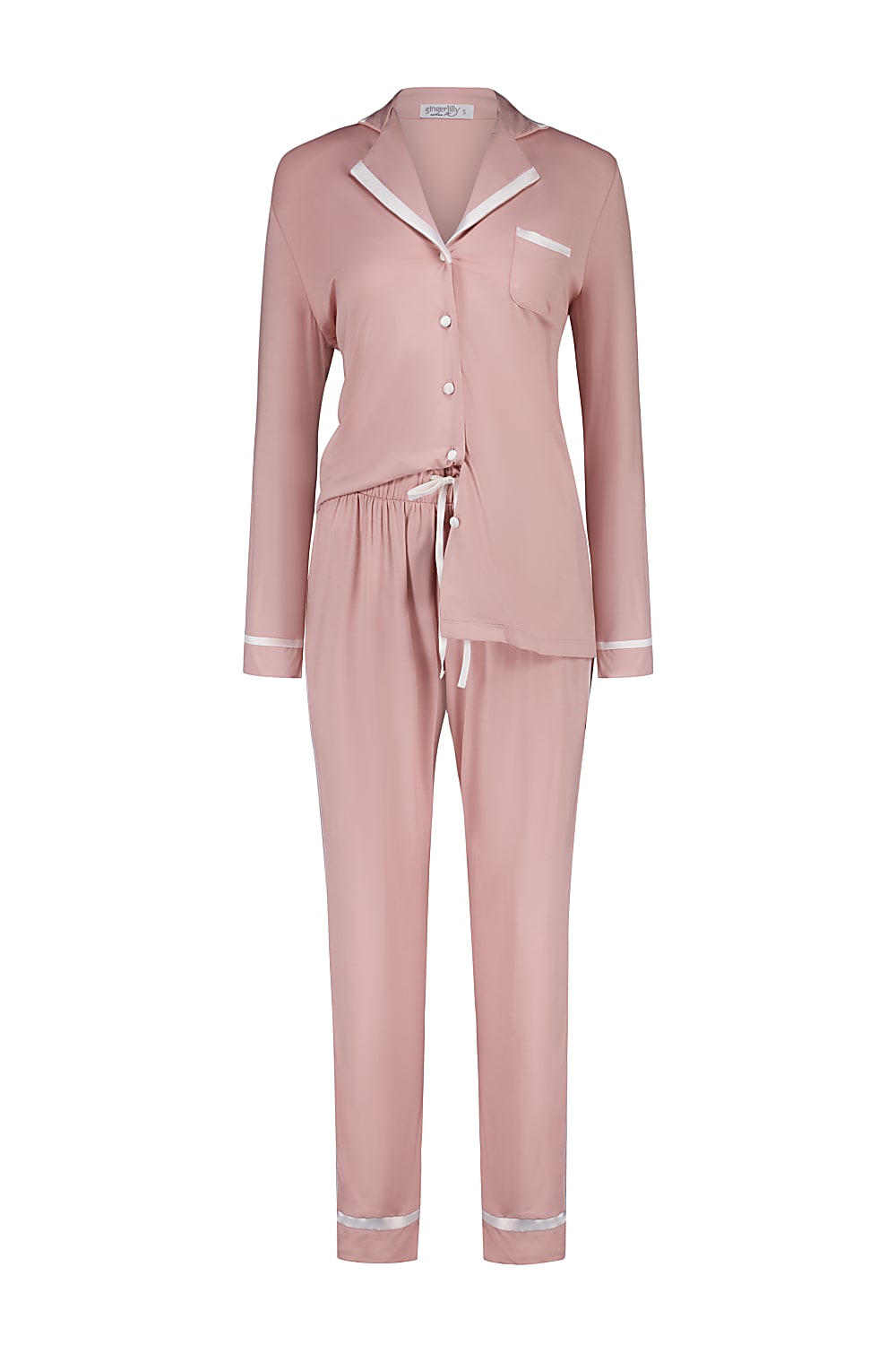Gentle bamboo sleepwear set by Ginger Lily with soft, breathable fabric and relaxed fit, ideal for comfortable nightwear.