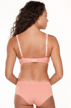 Seamless Coral Hipster Briefs - No Panty Line Underwear