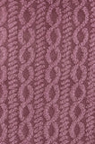 Jacquard Shawl Collar Dressing Gown (Mauve)
