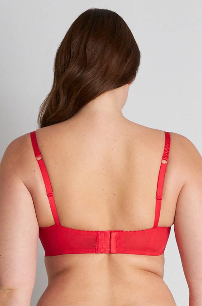 Bittersweet Sofia UW Contour Balconette Bra with lace detailing, available in size 10, A cup