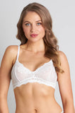 My Fit Lace Wirefree Bralette (White)