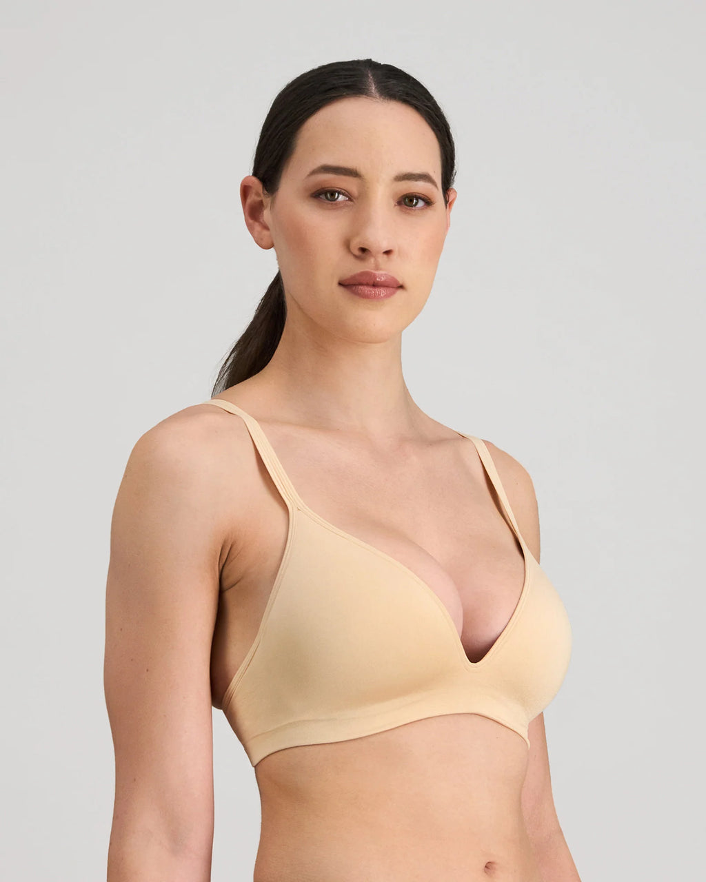 Simply Seamless Wire Free Bra - Nude
