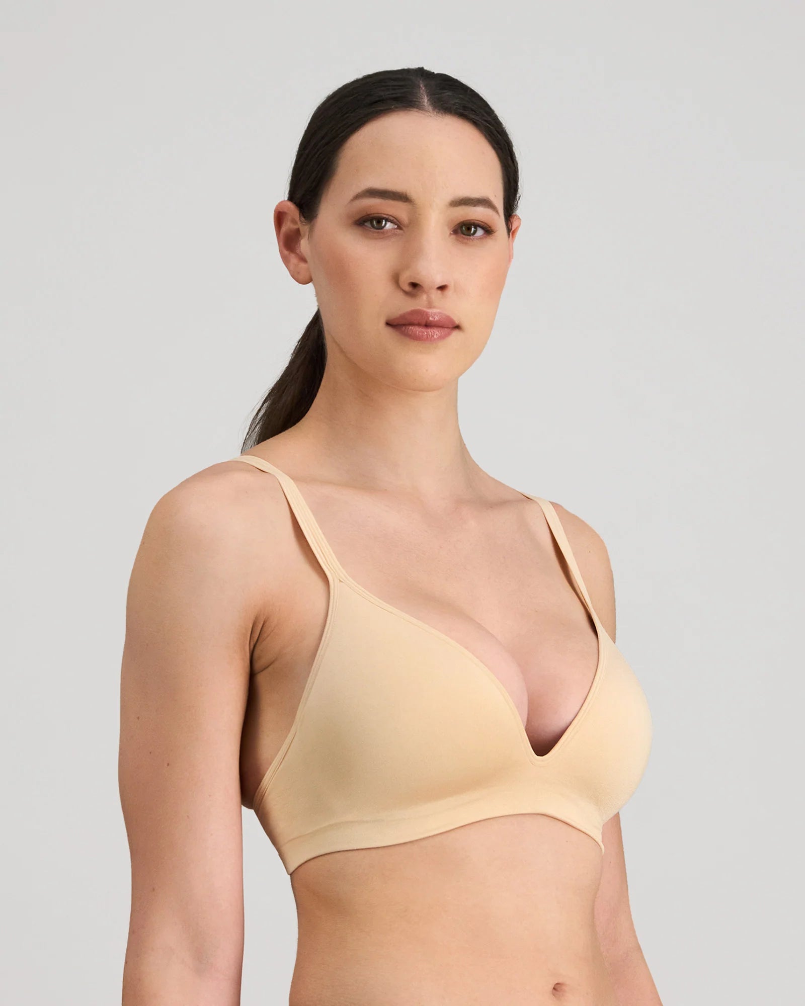 Simply Seamless Wire Free Bra - Nude