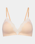 Lovable Nikki Soft Cup Bra - Seamless Lace Wire-Free Spanish Villa