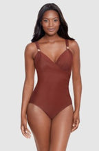 Siren Miraclesuit Swimsuit (Tamarind Brown) Available in 18 only