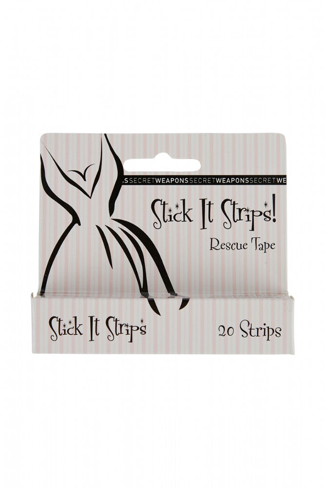 Stick It Strips Double Sided Fashion Tape (20 per pack) - Not Just Bras
