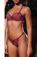 Oasis Thong (Red Lotus) Available in size L only