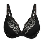 Gallipoli Underwire Plunge Bra - Black Lace