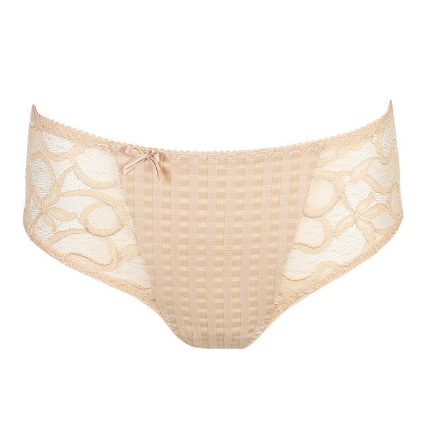 Primadonna Madison Brief in Caffe Latte, beige underwear with soft, seamless fabric for comfortable everyday wear.