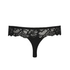 Primadonna Madison black G-string underwear with minimal coverage and delicate waistband, designed for comfortable fit and style.