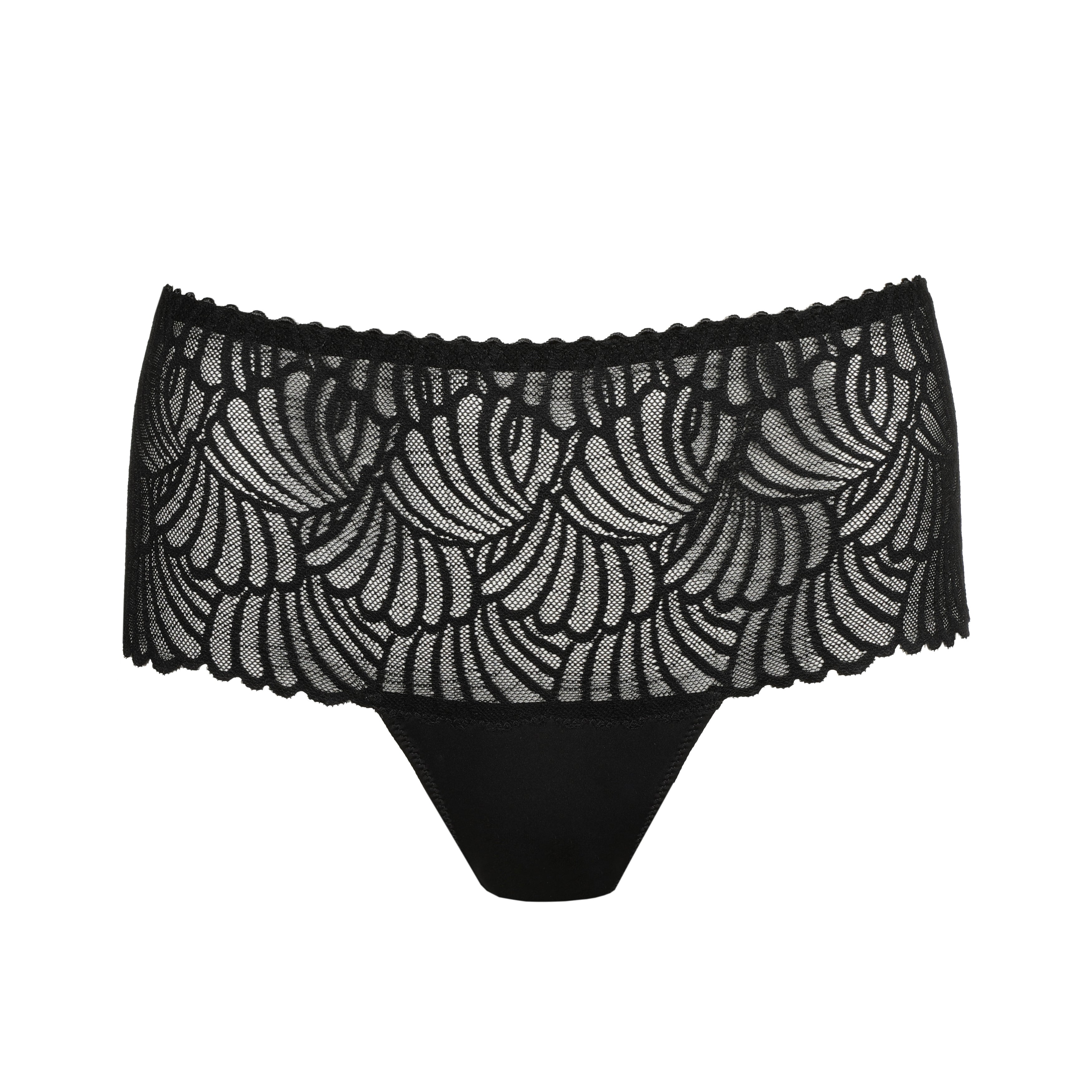 Gallipoli Luxury Thong - Black Lace