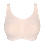 Primadonna The Gym non-padded wired sports bra in black, showcasing supportive design and comfortable fit.