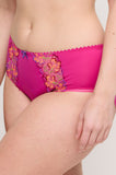 PrimaDonna Devdaha Full Briefs - Hot Pink Floral Embroidered
