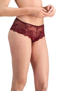 My Fit Lace Brazilian Brief (Windsor Wine) Available in size XL only