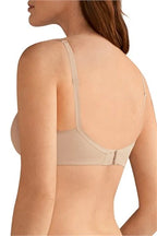 Light nude AMOENA Mara padded wire-free bra with pocketed cups, shown from the back in a comfortable lingerie style.