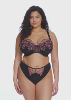 Teagan Padded Half Cup Bra - Rainbow