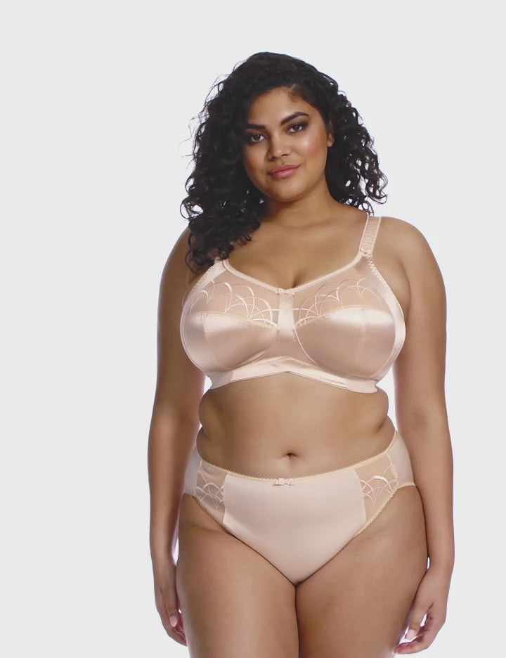 Cate Wirefree Latte Full Cup Bra