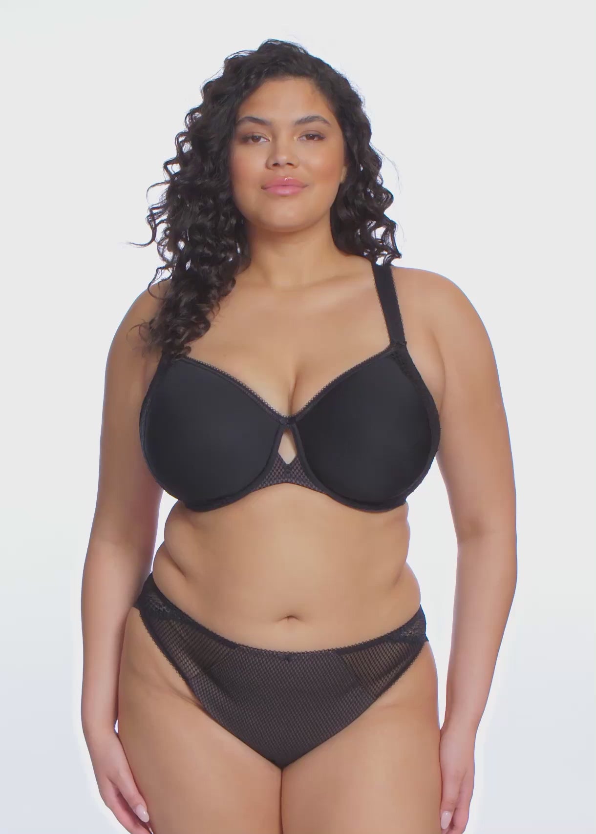 Charley Black Spacer Moulded Underwire T-Shirt Bra