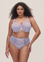 Morgan Underwire Bra - Blue Leopard