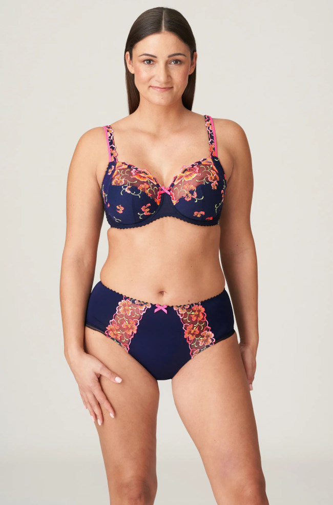 Devdaha Full Cup Underwire Bra Velvet Blue