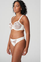 Ivory Springdale UW Bra by Primadonna in D cup, featuring supportive design and stylish look