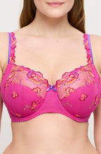 PrimaDonna Very Berry full cup underwire bra in D cup, featuring vibrant color and supportive design.