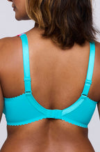 PrimaDonna Devdaha full cup underwire bra featuring mermaid lace design in D cup size